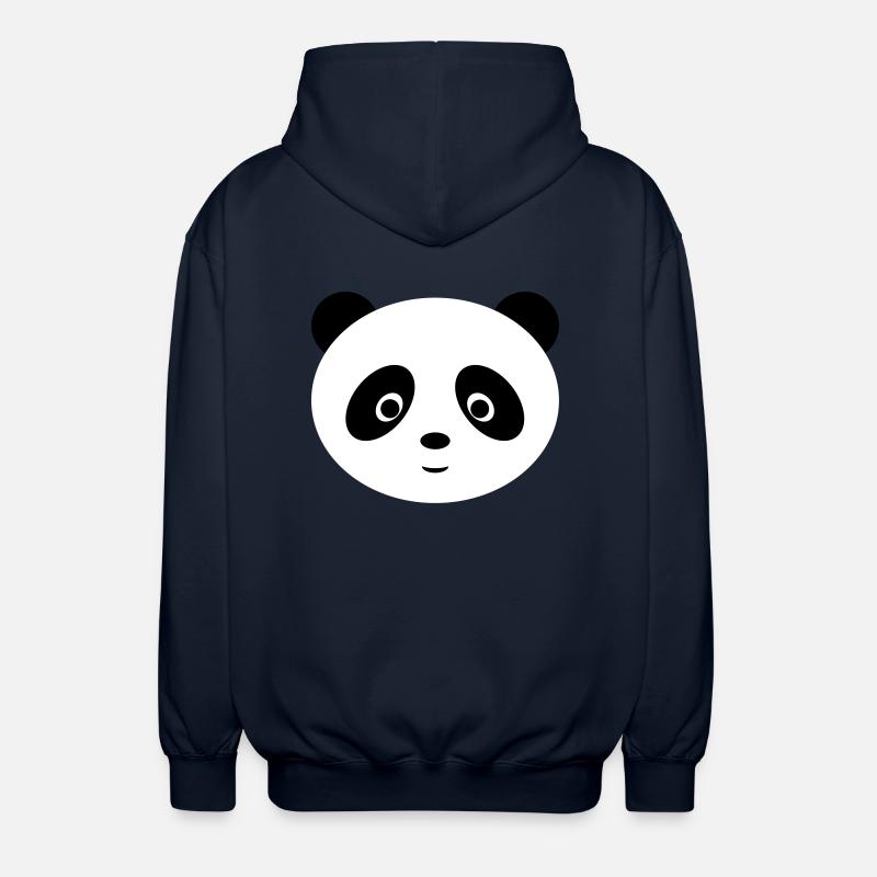 Sweet Panda - Unisex Kapuzenjacke - Navy