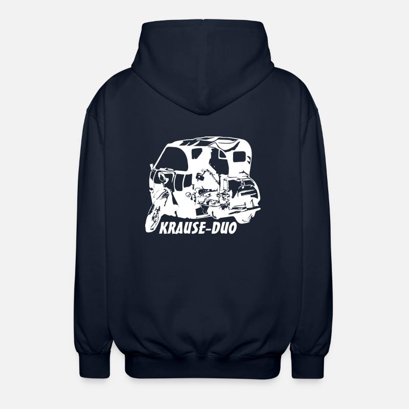 Simson Krause Duo - Unisex Kapuzenjacke - Navy