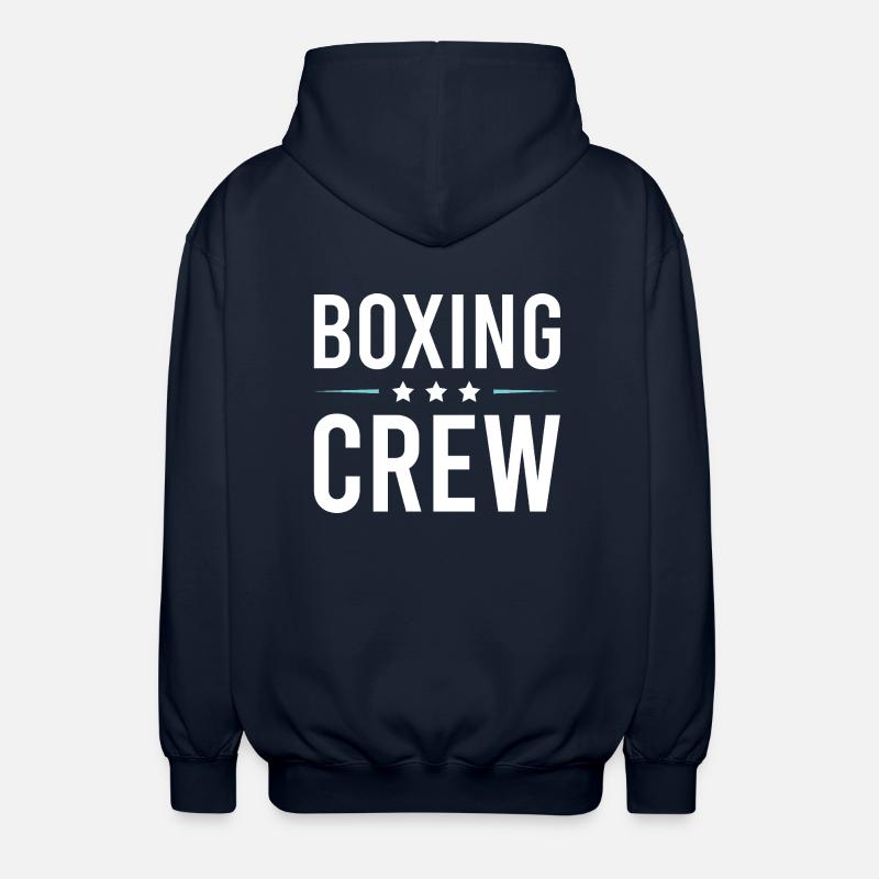 Équipe de boxe - Veste à capuche unisexe - marine