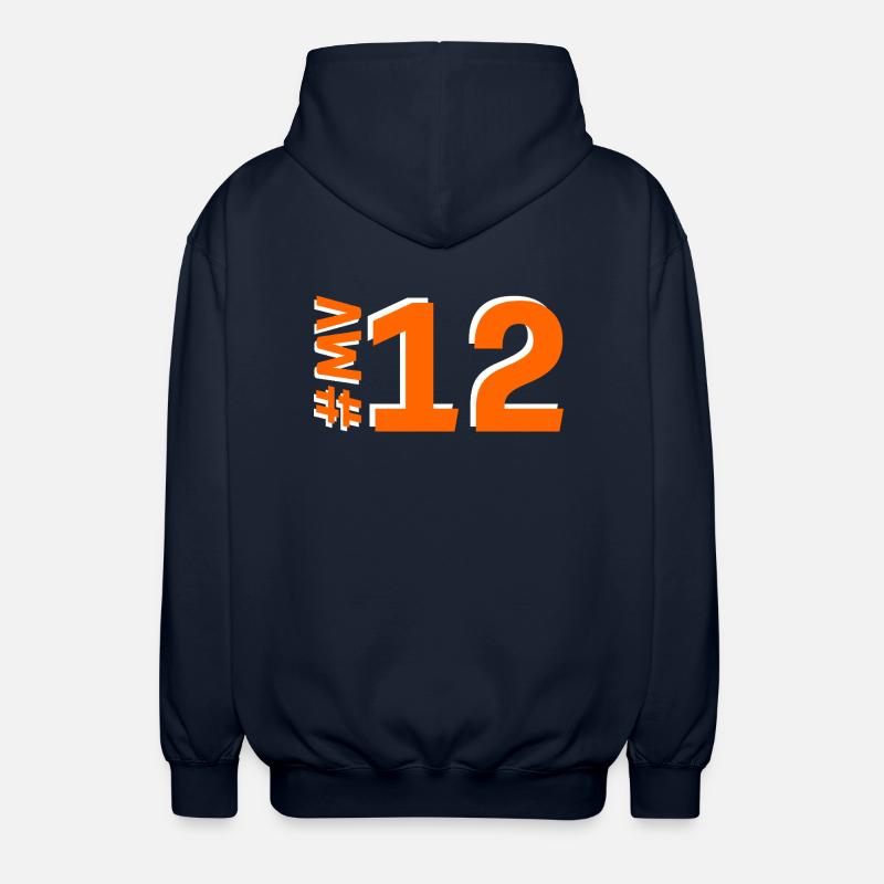 MV12 2025 - Veste à capuche unisexe - marine