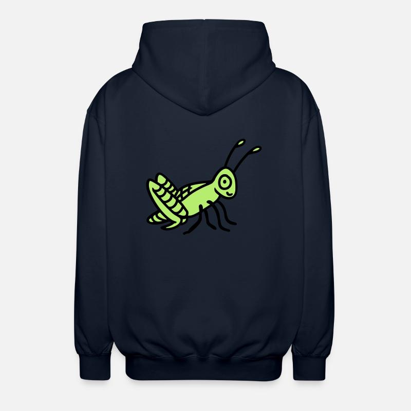 Grashüpfer - Unisex Kapuzenjacke - Navy