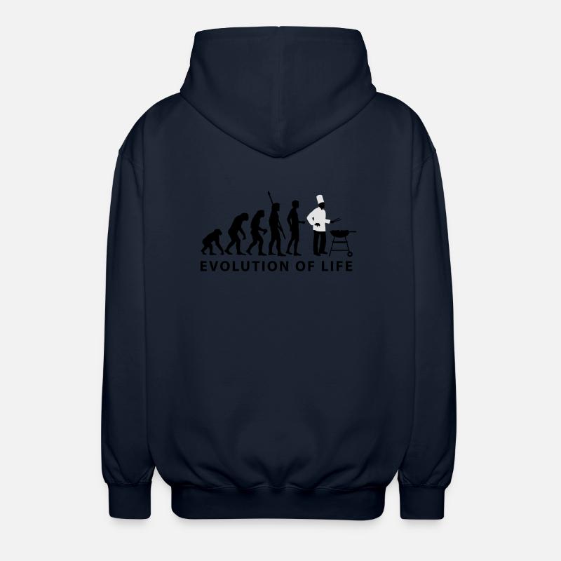 evolution_grill_e_2c - Unisex Kapuzenjacke - Navy