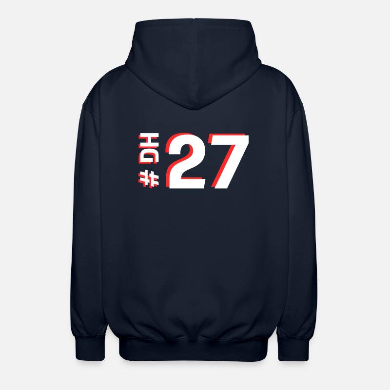 DH27 - Unisex Kapuzenjacke - Navy