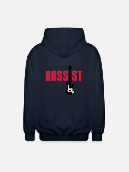 bassist - Unisex Kapuzenjacke - Navy