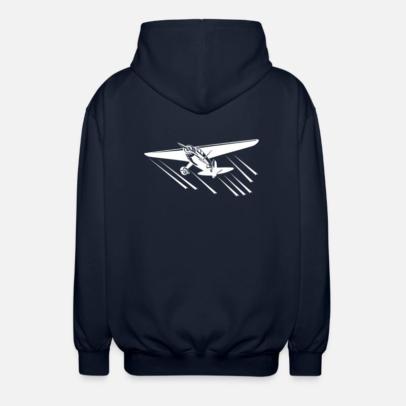 Plan de sport - Veste à capuche unisexe - marine