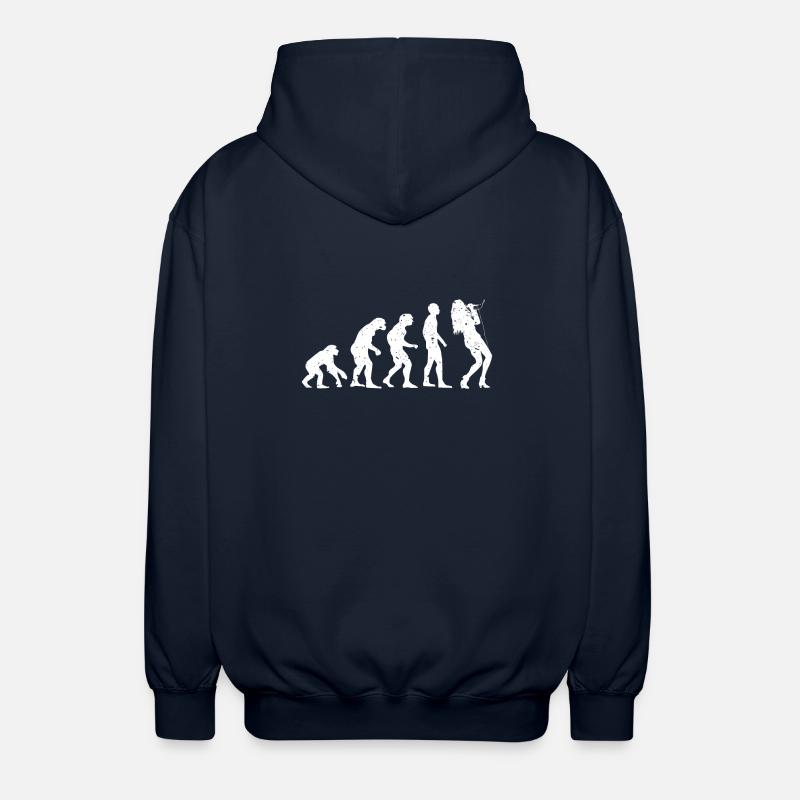 EVOLUTION SÄNGER! - Unisex Kapuzenjacke - Navy