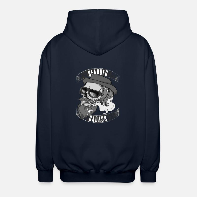BBAwTransparentBack - Unisex Kapuzenjacke - Navy