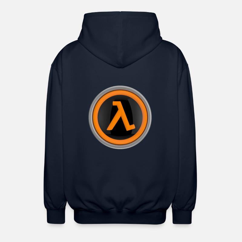 Logo lambda - Veste à capuche unisexe - marine