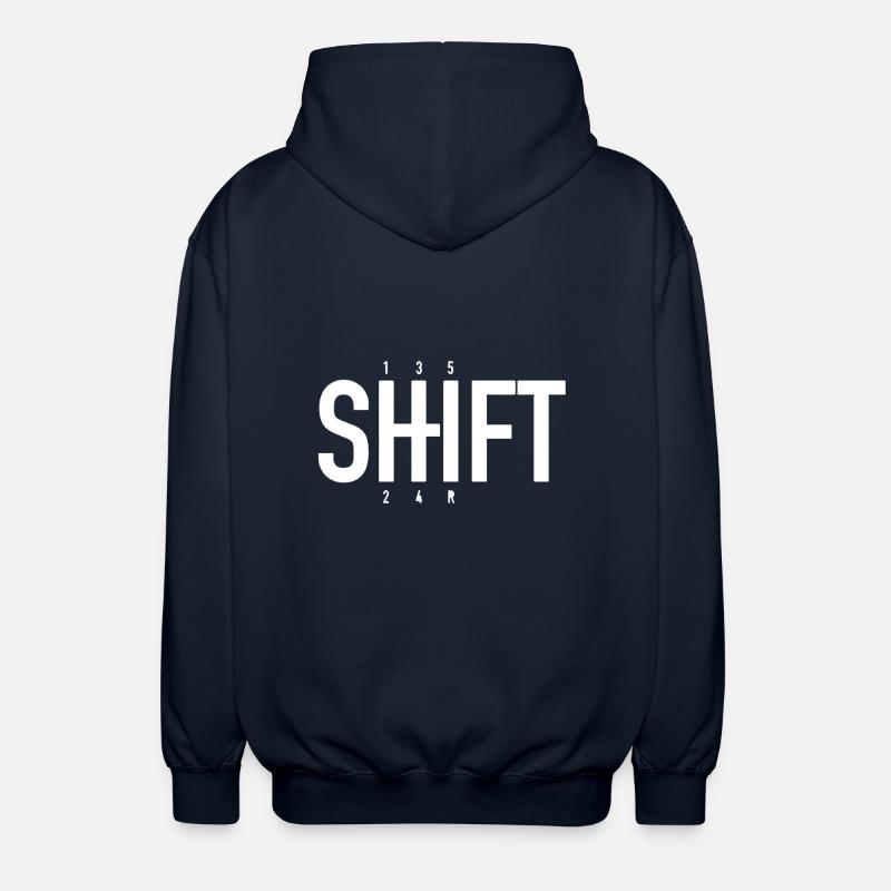 SHIFT - Auto design - Unisex Kapuzenjacke - Navy