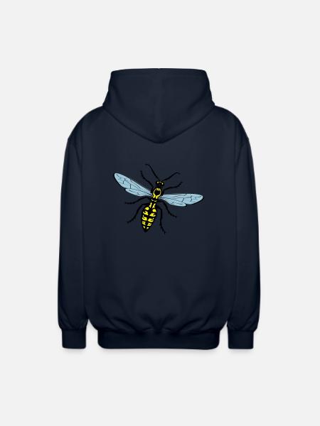 Hornisse - Unisex Kapuzenjacke - Navy