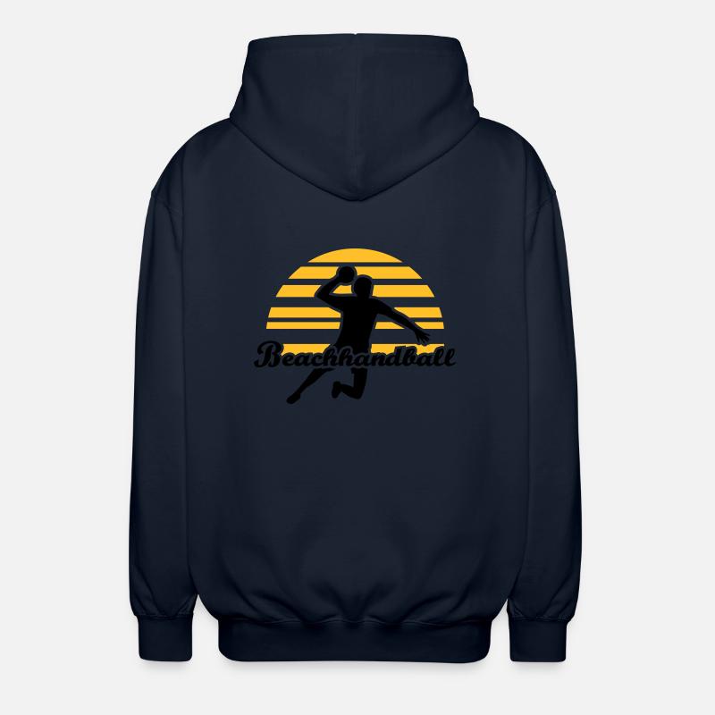 Beachhandball - Veste à capuche unisexe - marine
