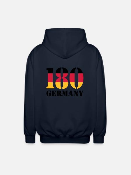 180 Germany - Unisex Kapuzenjacke - Navy
