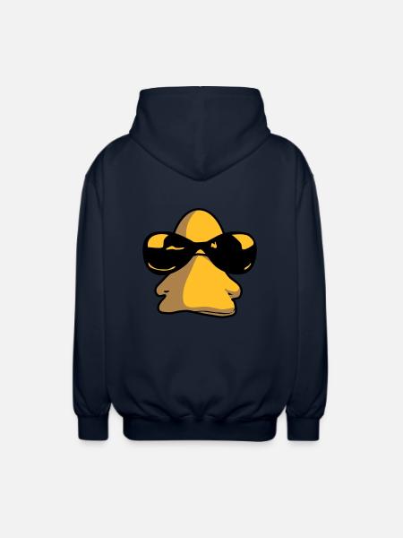 sunglasses_duck - Veste à capuche unisexe - marine