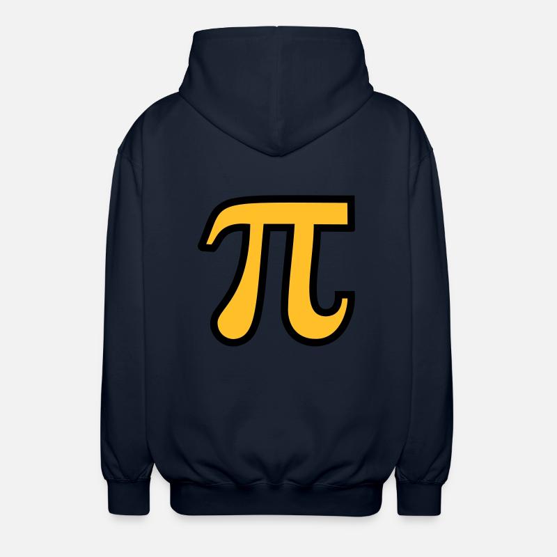 Pi - Unisex Kapuzenjacke - Navy