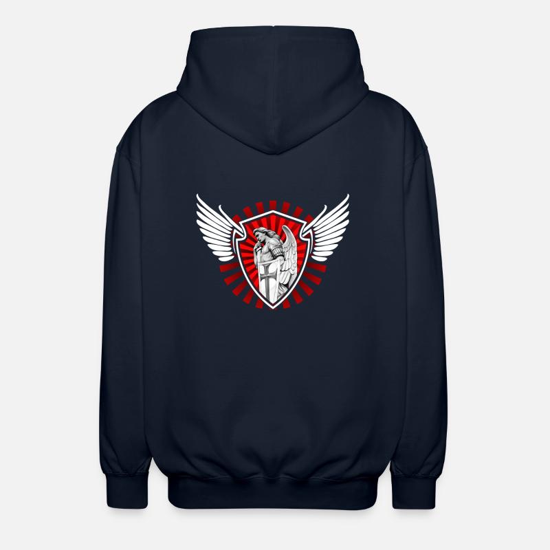 Schutzengel - Unisex Kapuzenjacke - Navy