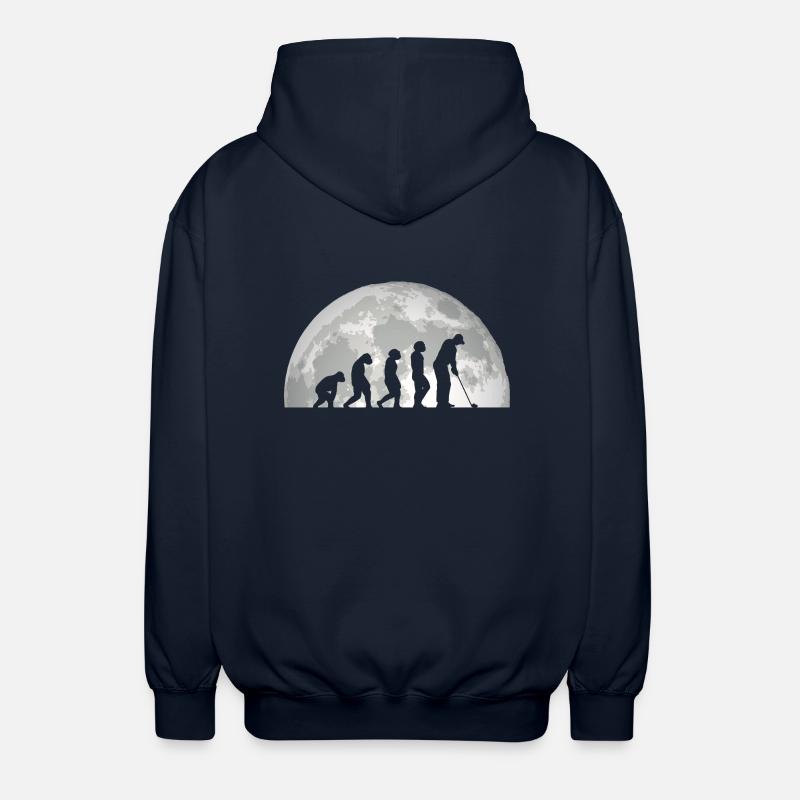Golfspieler Evolution Golf - Unisex Kapuzenjacke - Navy
