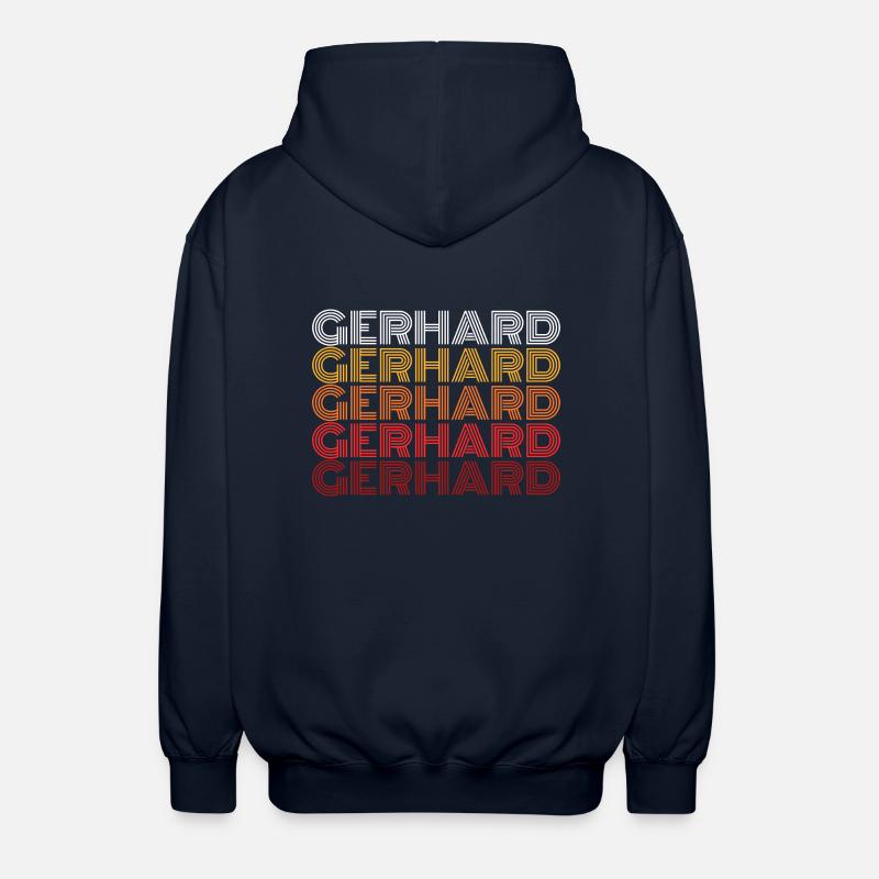 Gerhard - Unisex Hooded Jacket - navy