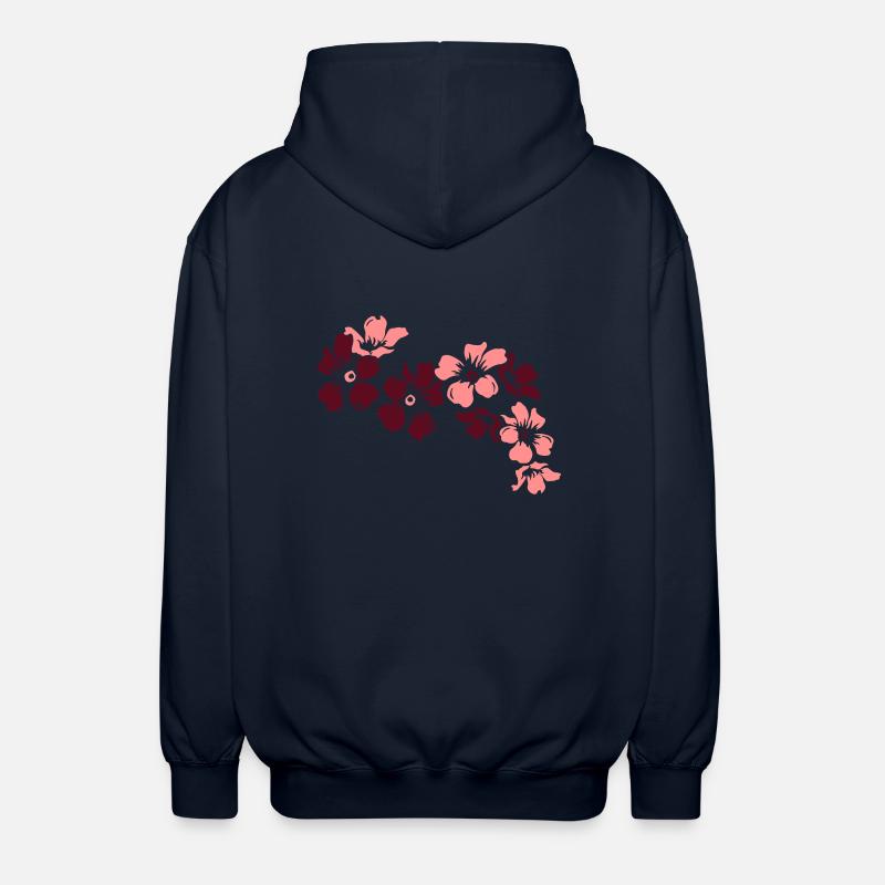 blumen - Veste à capuche unisexe - marine