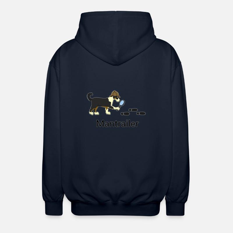 Mantrailing Gingi - Unisex Kapuzenjacke - Navy