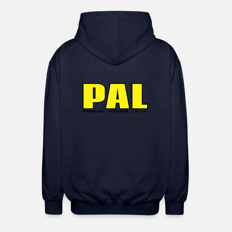 PAL - Problem anderer Leute - Unisex Kapuzenjacke - Navy
