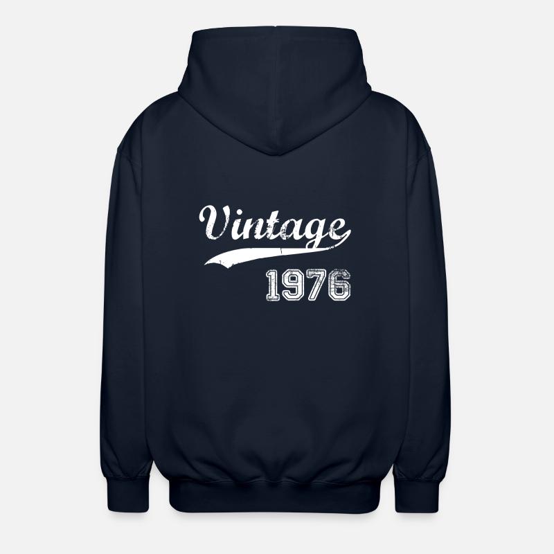 1976 - Unisex Kapuzenjacke - Navy