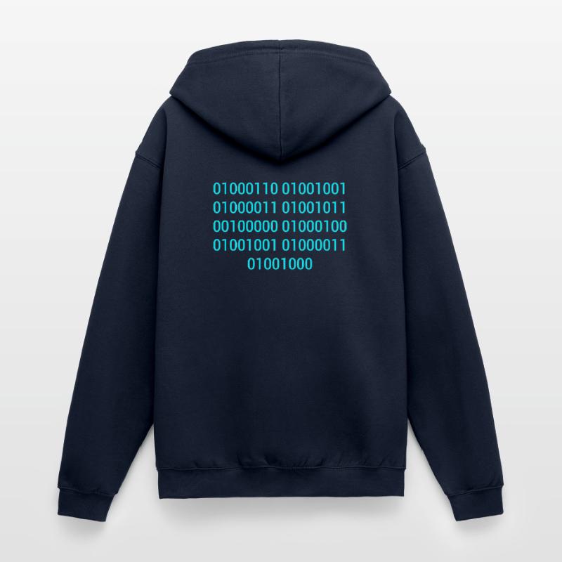 BINARY CODE / BINARY CODE F**K YOU GIFT IDEA Unisex Hooded Jacket
