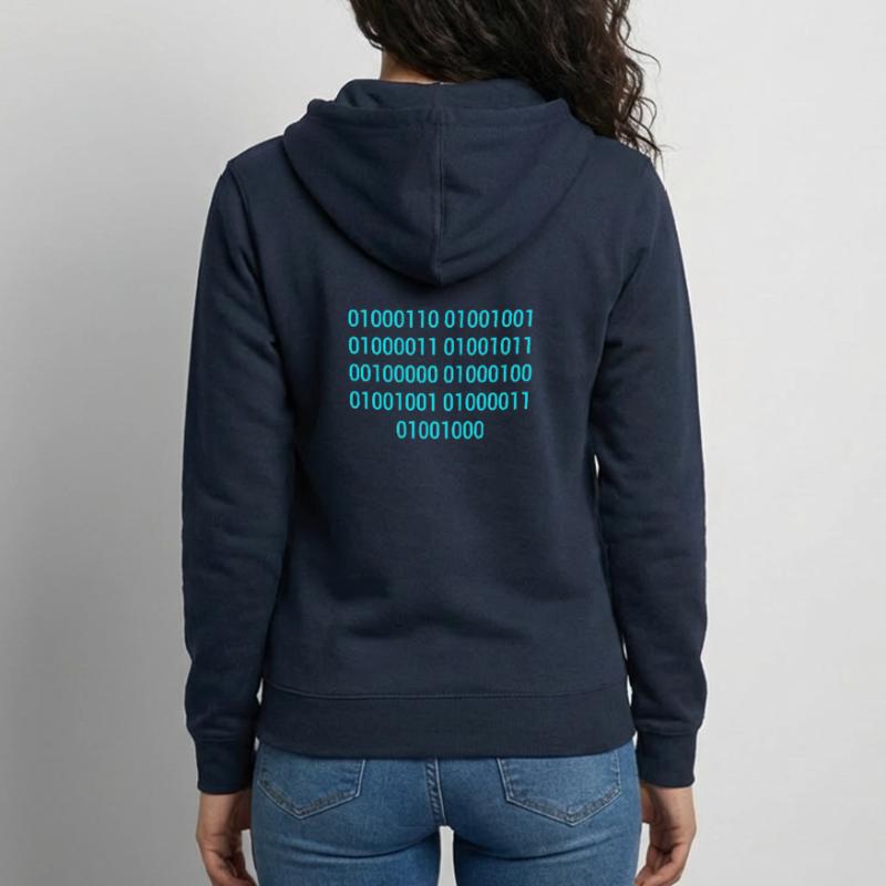 BINARY CODE / BINARY CODE F**K YOU GIFT IDEA Unisex Hooded Jacket