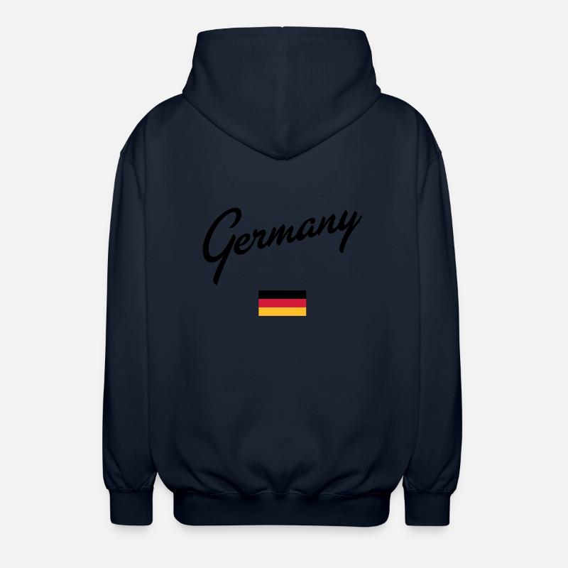 Germany - Unisex Kapuzenjacke - Navy