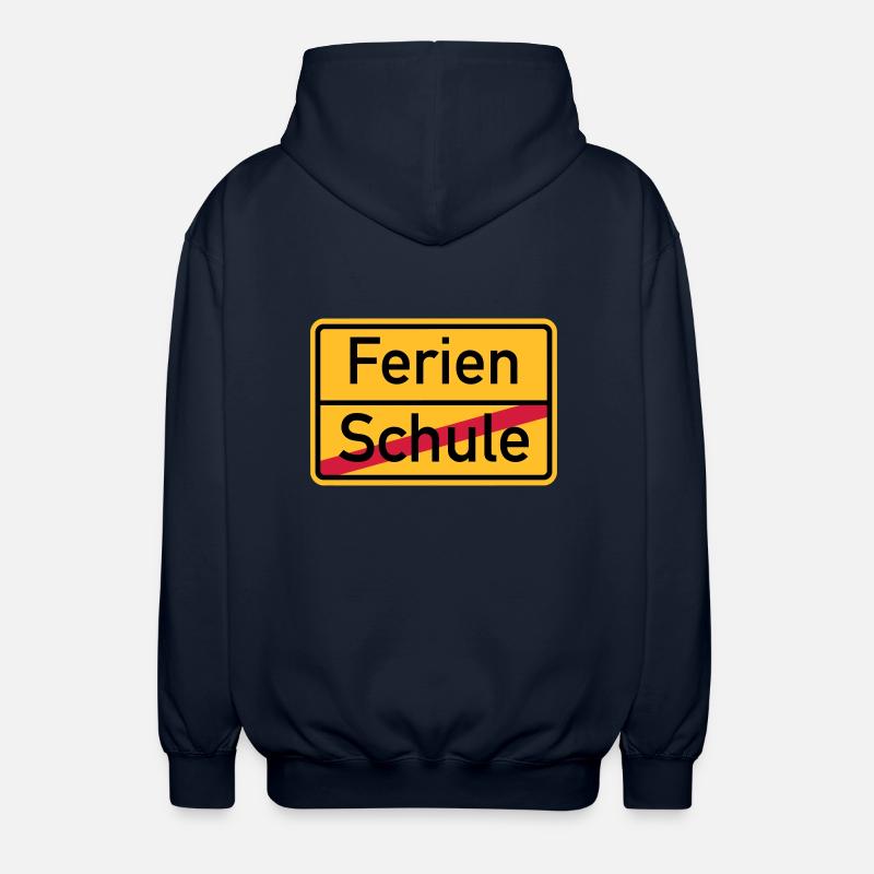 Ferien - Unisex Kapuzenjacke - Navy