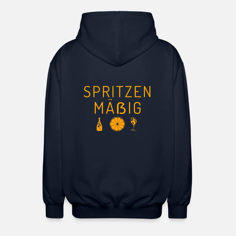 Splash Moderate (it) Aperölchen Drink - Veste à capuche unisexe - marine