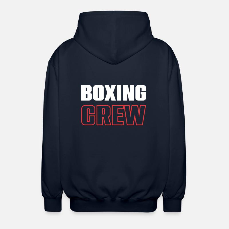 Équipe de boxe - Veste à capuche unisexe - marine