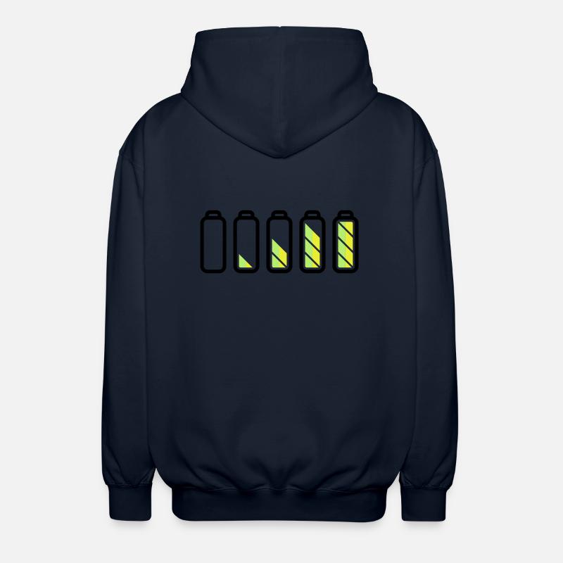 battery_loading - Veste à capuche unisexe - marine