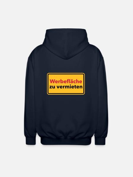 Werbung - Unisex Kapuzenjacke - Navy