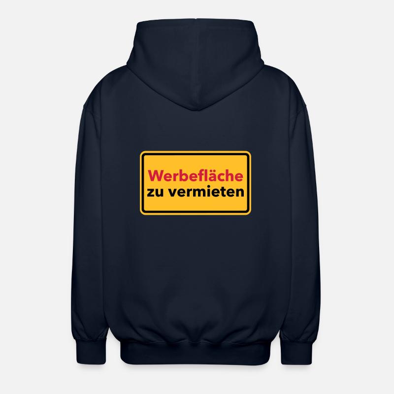Werbung - Unisex Kapuzenjacke - Navy