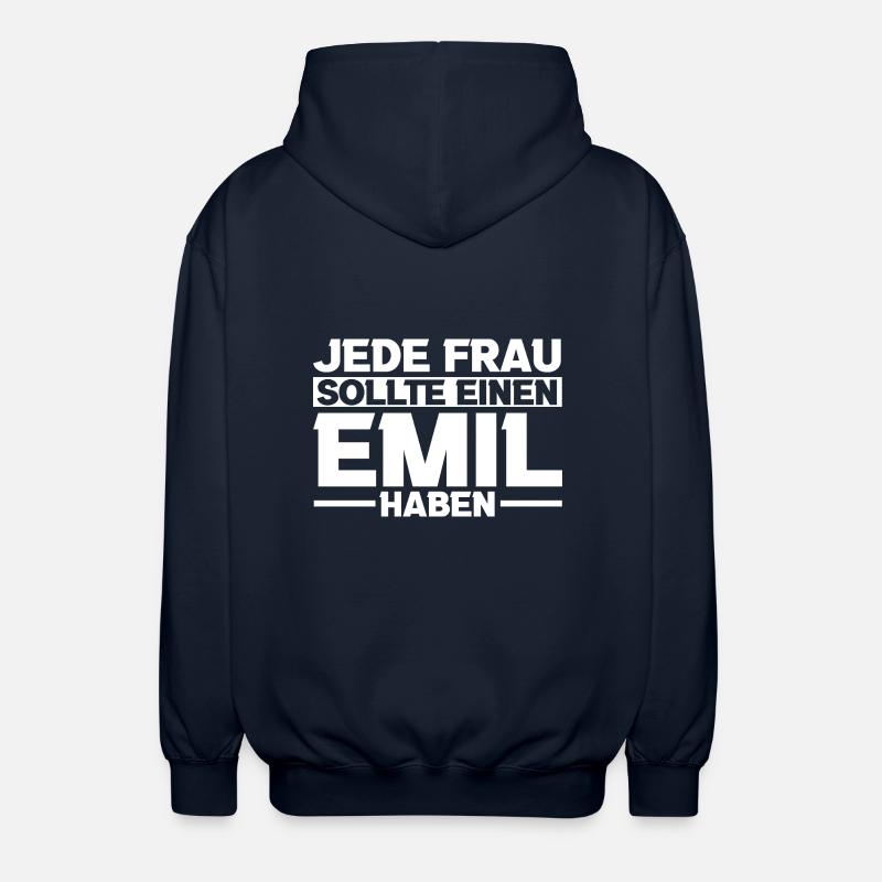 Emil - Veste à capuche unisexe - marine