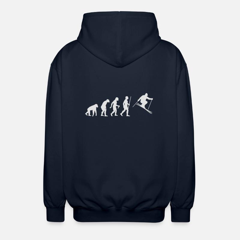 Ski Evolution - Veste à capuche unisexe - marine