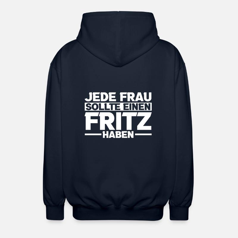 Fritz - Veste à capuche unisexe - marine