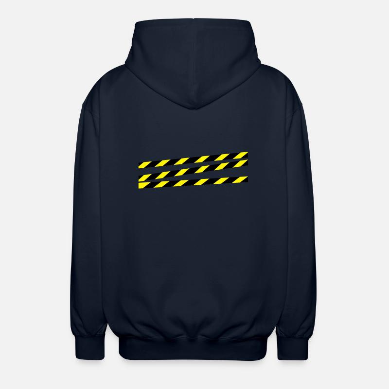 construction__f2 - Unisex Kapuzenjacke - Navy