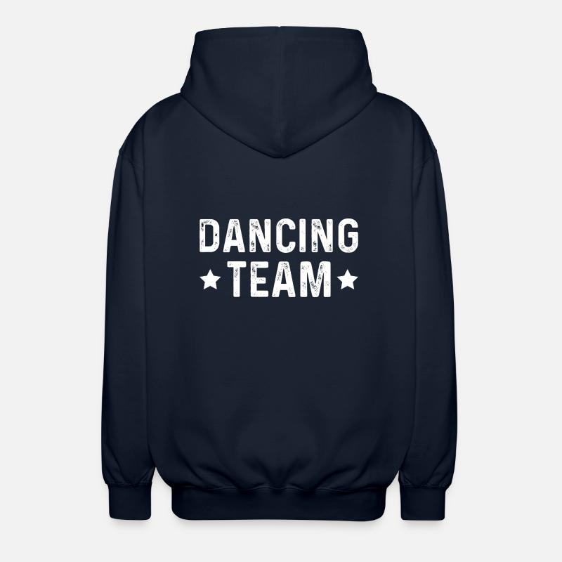 Équipe de danse - Veste à capuche unisexe - marine