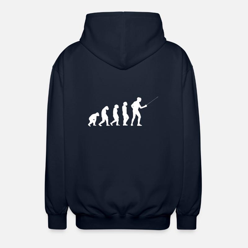 Fechter Evolution Fechten - Unisex Kapuzenjacke - Navy