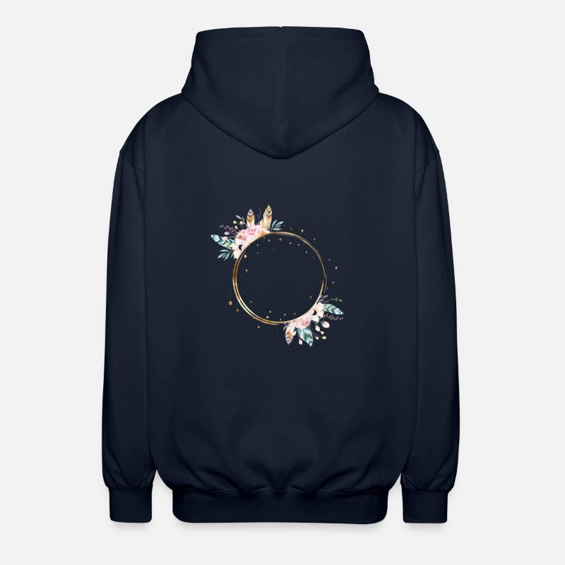 boho - Unisex Kapuzenjacke - Navy