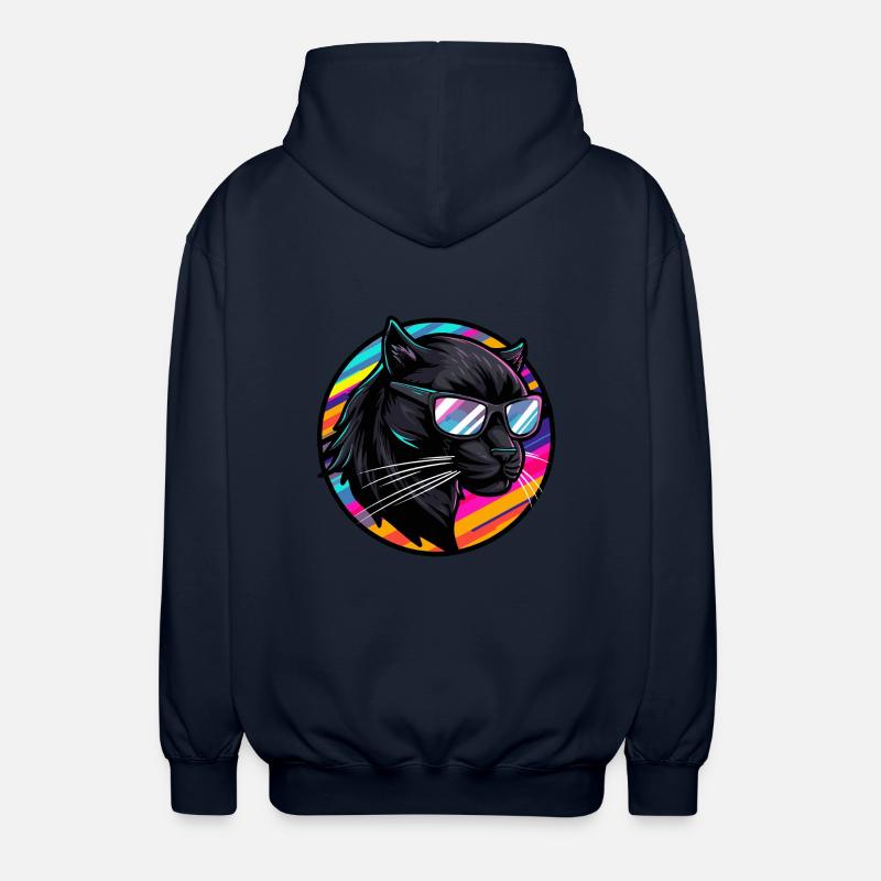 Panther Comic Cool - Unisex Kapuzenjacke - Navy
