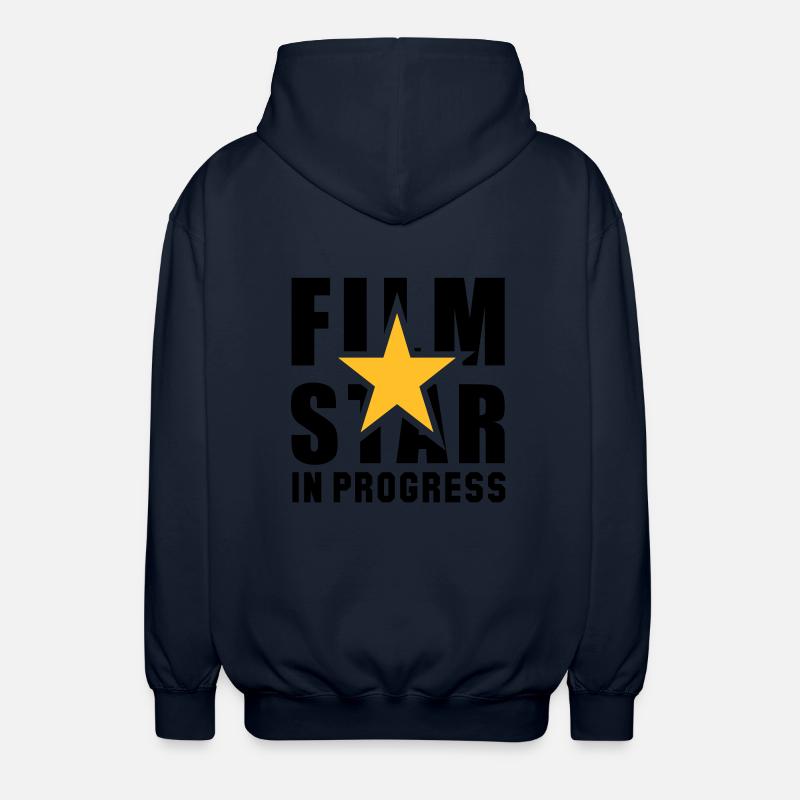 FILM STAR EN COURS 2C - Veste à capuche unisexe - marine