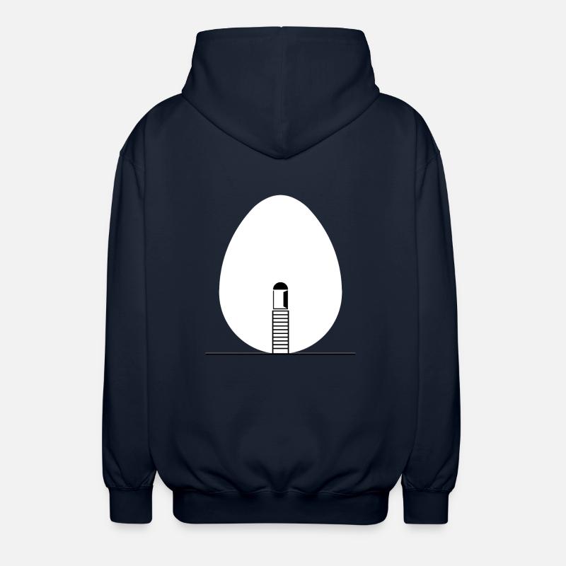 Ei Ei Ei - Unisex Kapuzenjacke - Navy