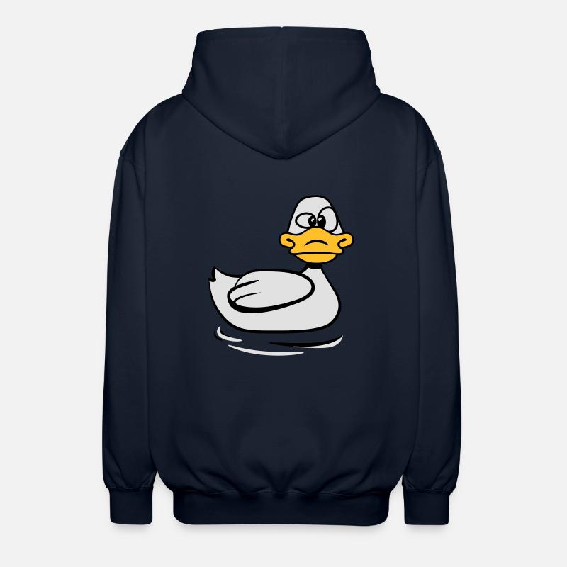 Canard muet - Veste à capuche unisexe - marine