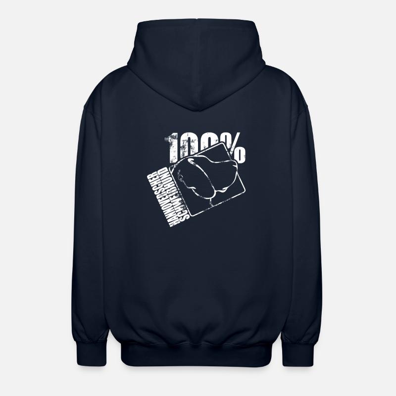 Hanoverian Hound 100 - Unisex Hooded Jacket - navy