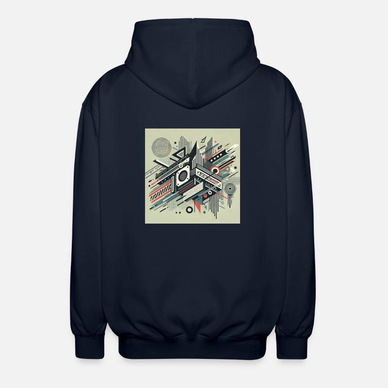 Style - Unisex Hooded Jacket - navy