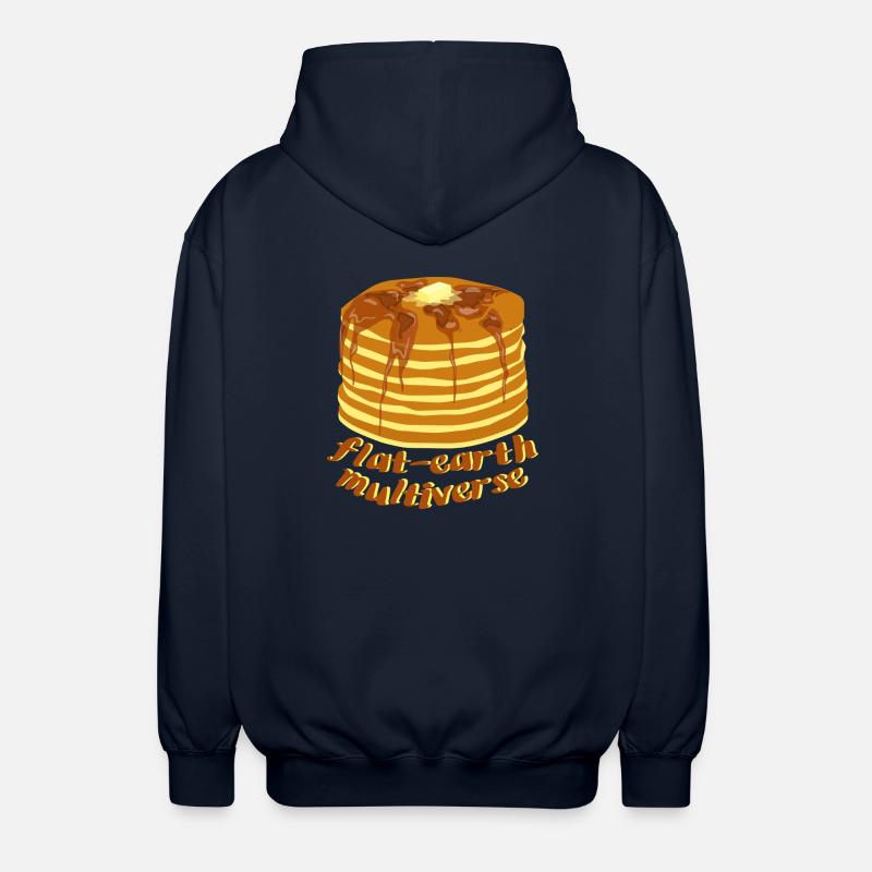 Plat Terre Multiverse - Veste à capuche unisexe - marine