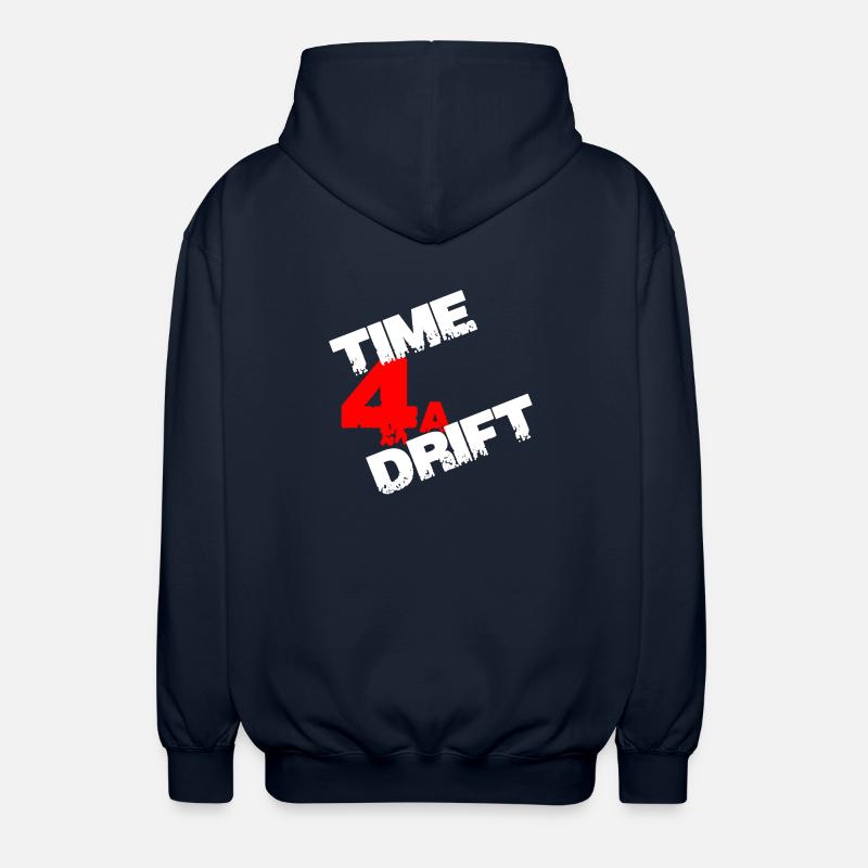 Time 4 a Drift Geschenk - Unisex Kapuzenjacke - Navy