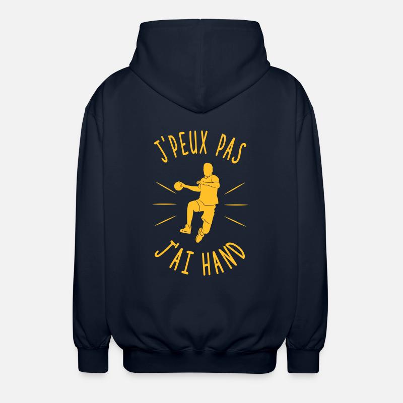 JPPH - Veste à capuche unisexe - marine
